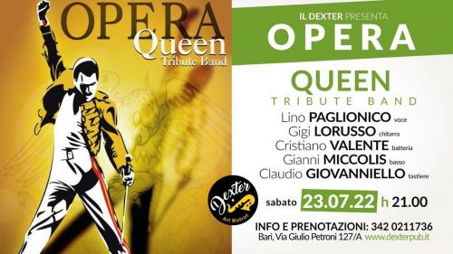 Il Dexter Art Bistrot presenta: Opera, tributo ai Queen