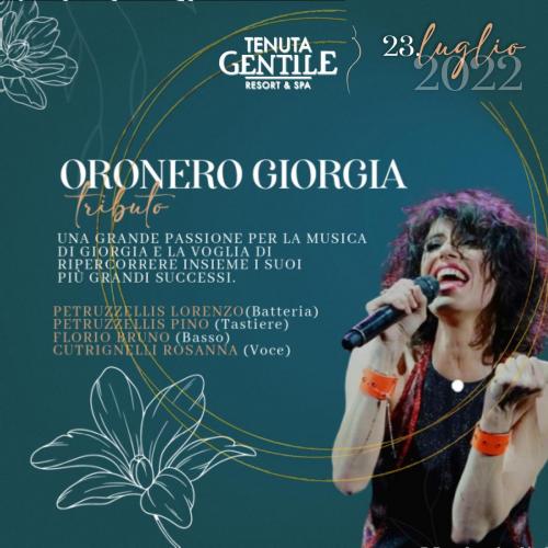 OroNero - Tribute Band di Giorgia