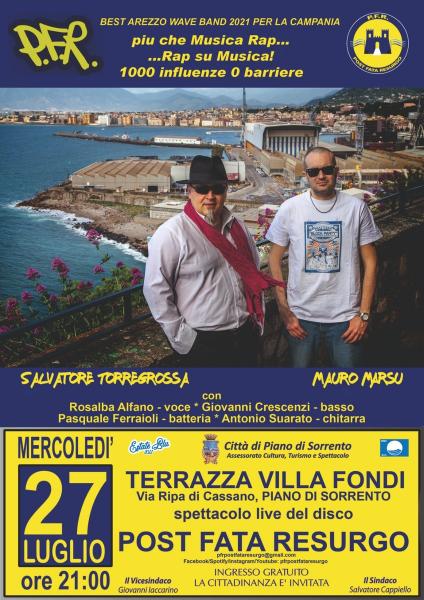 PFR in concerto a Piano di Sorrento