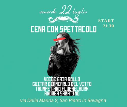 Cena con Spettacolo