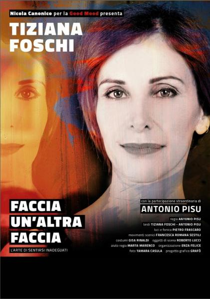 Faccia un' altra faccia con l'attrice Tiziana Foschi e Antonio Pisu.