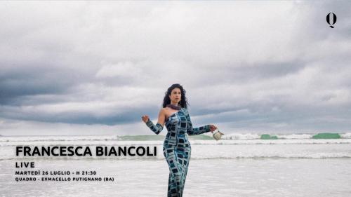 FRANCESCA BIANCOLI live - Quadro