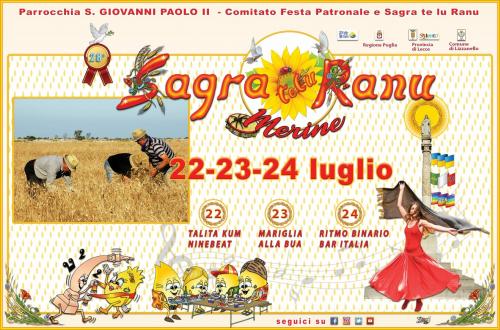 Torna a Merine la Sagra te lu Ranu