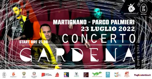 La rock band GARDENA al Parco Palmieri