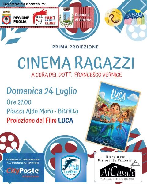 Proiezione Film LUCA