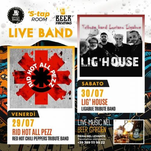 LIG' HOUSE - Ligabue Tribute Band live al BIRRIFICIO BARI