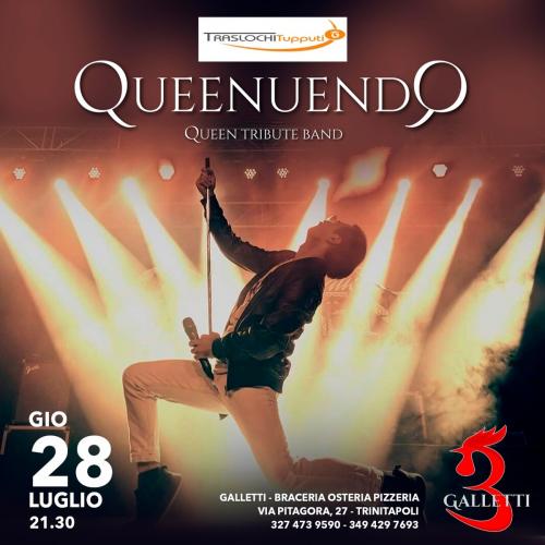 Queenuendo tribute band Queen a Trinitapoli