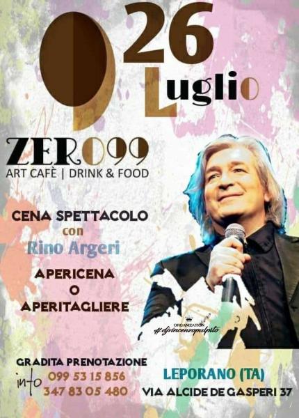 Cena spettacolo Rino Argeri