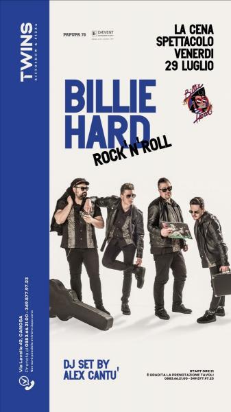 Billie Hard live at Twins
