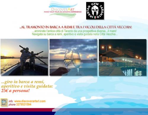 …AL TRAMONTO IN BARCA A REMI E TRA I VICOLI DELLA CITTA’ VECCHIA!