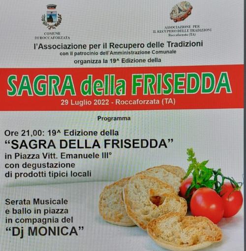 XIX^ Edizione della Sagra della Frisedda
