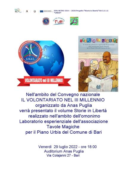 Storie in Libertà - Presentazione del Libro del Laboratorio di narrazione
