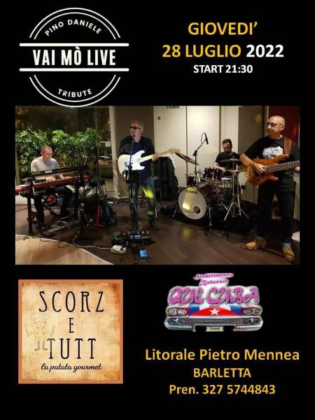 VAI MO' LIVE Pino Daniele Tribute
