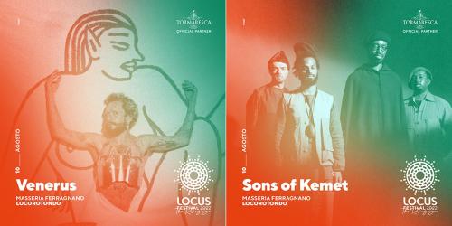 Venerus e Sons of Kemet live per il Locus 2022
