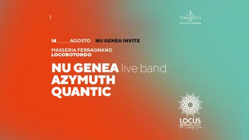 Nu Genea, Azymuth e Quantic live per il Locus Festival