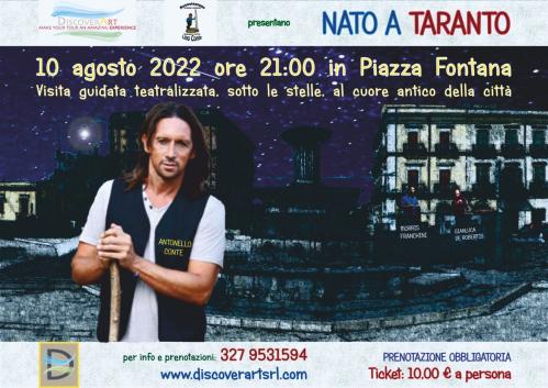 NATO a Taranto – visita guidata teatralizzata sotto le stelle al cuore antico della città