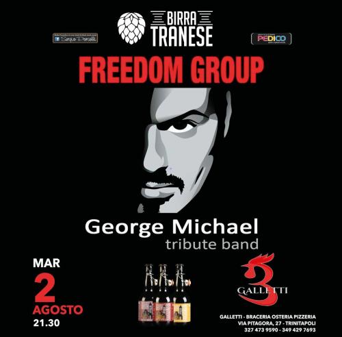 FreedomGroup tribute George Michael live a Trinitapoli I Tre Galletti