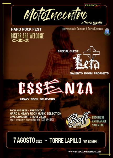 MOTOINCONTRO a Torre Lapillo (Essenza & Leta live)