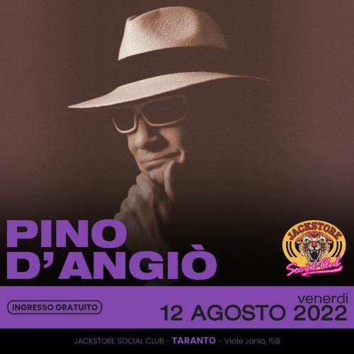 PINO D'ANGIÒ Live | Jackstore Social Club