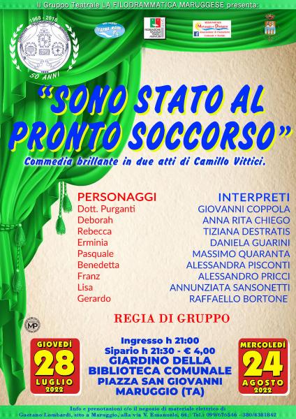 SONO STATO AL PRONTO SOCCORSO