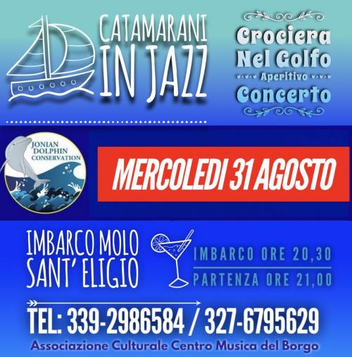 Catamarani in Jazz nei 2 Mari