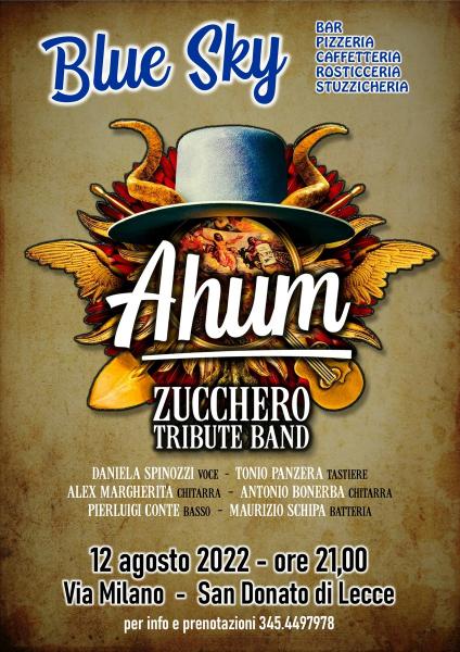 AHUM - Zucchero Tribute Band In Concerto