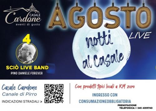 Sciò Live Band Pino Daniele Forever in concerto