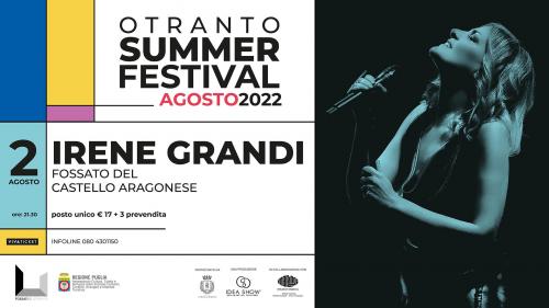 Irene Grandi in concerto • Otranto Summer Festival 2022