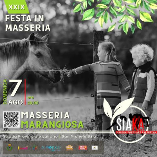 Festa in Masseria XXIX edizione