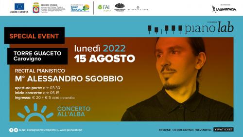 Concerto all'alba del M° Alessandro Sgobbio | Piano Lab 2022