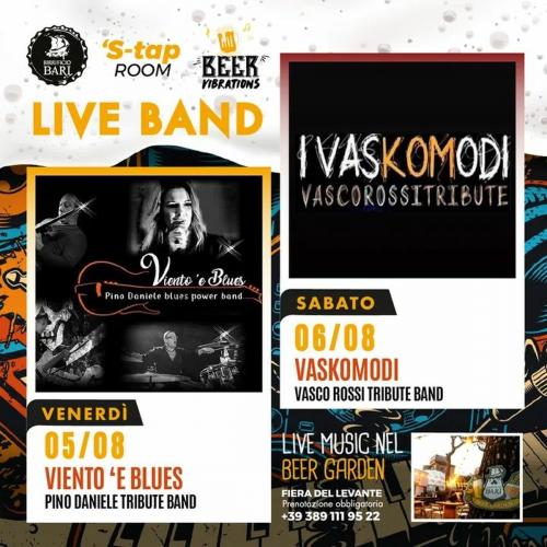 VASKOMODI - Vasco Rossi Tribute Band live al BIRRIFICIO BARI