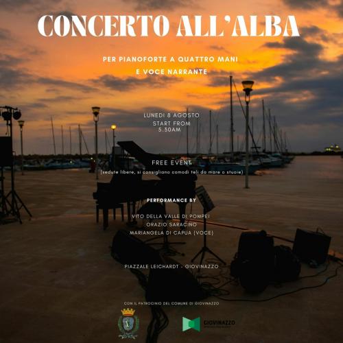 Concerto all'alba per pianoforte e voce narrante