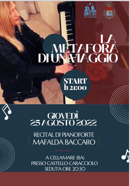Mafalda Baccaro in “La Metafora di un viaggio”