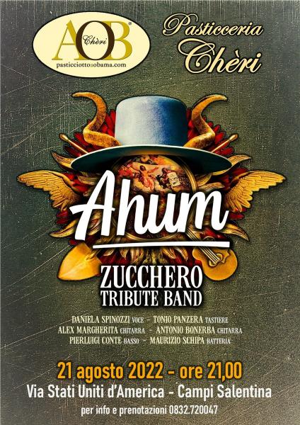 AHUM - Zucchero Tribute Band In Concerto