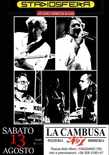 StadioSfera Tributo agli Stadio live