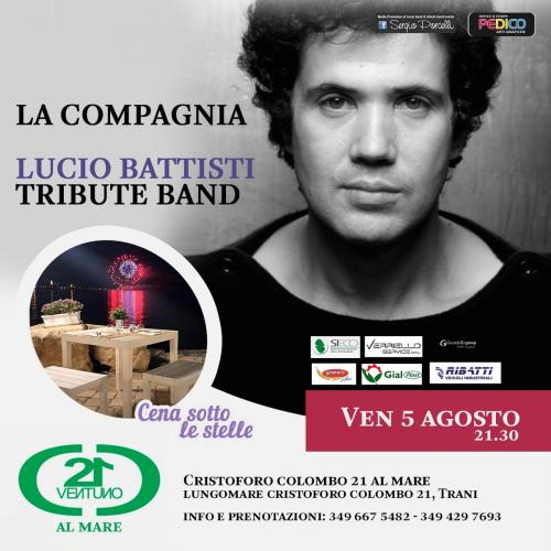 La Compagnia Battisti Tribute Band a Trani - Cena sotto le stelle