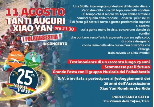 🥳"La grande Festa di XIAO YAN"🥳
