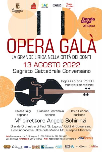Opera Galà - La Grande Lirica nella Città dei Conti