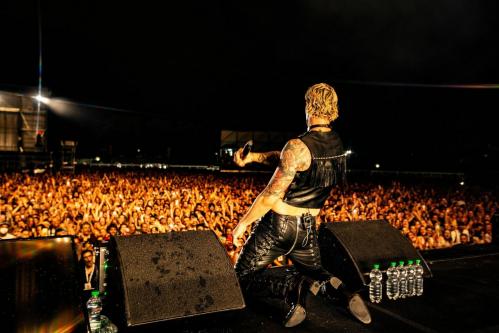 Achille Lauro live a Lecce