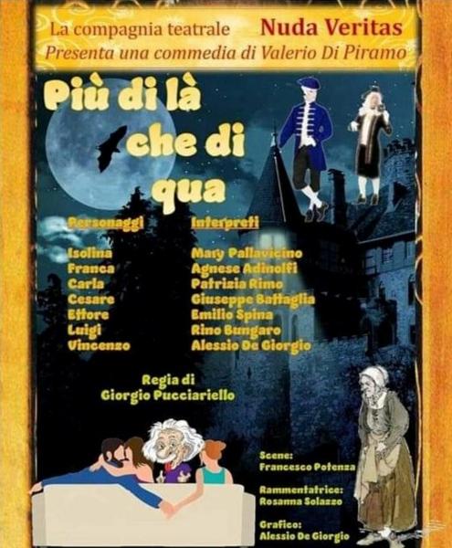 RINVIATO Rassegna Estiva "Più di là che di qua" Commedia comica