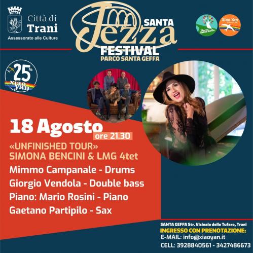Simona Bencini insieme al LMG 4TET