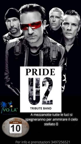 PRIDE U2 tribute live al Voylà di Pulsano (TA)