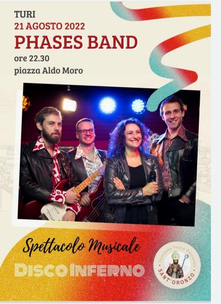 Disco Inferno Night by Phases Band