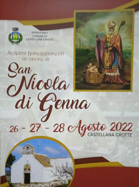 Solenni festeggiamenti in onore di San Nicola di Genna