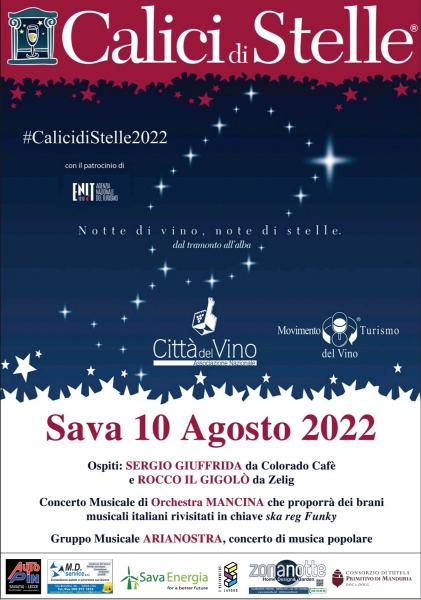 Calici di Stelle: notte di vino, note di stelle