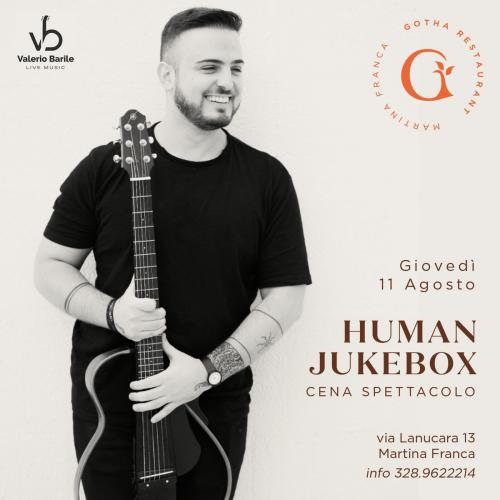 HUMAN JUKEBOX con Valerio Barile Live Music