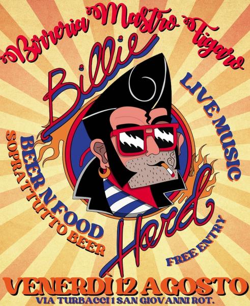 Billie Hard live at Birreria Mastro Figaro