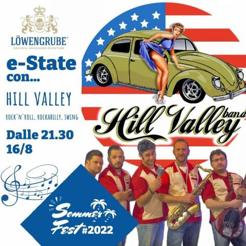 Hill Valley band live al Lowengrube