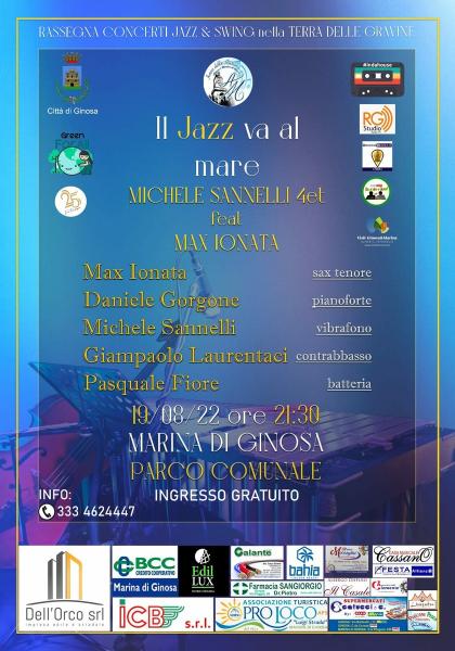 Jazz&Swing nella terra delle gravine - Max Ionata live concert a Ginosa Marina