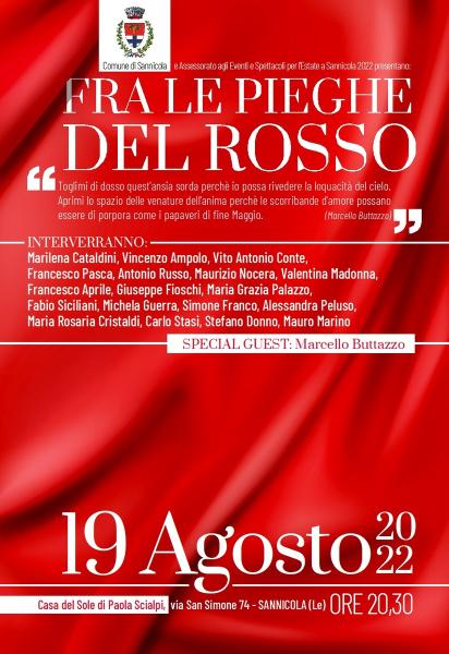 Fra le pieghe del rosso … per amore, solo per amore!